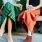a couple of women sitting on a bench - EDE Frederick MD luxury apartments