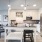 kitchen appliances and island EDE downtown Frederick MD luxury apartments