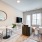 living room seating built in desk and dining table EDE downtown Frederick MD apartments