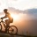 a man riding a bike on a trail in the mountains - EDE Frederick MD luxury apartments